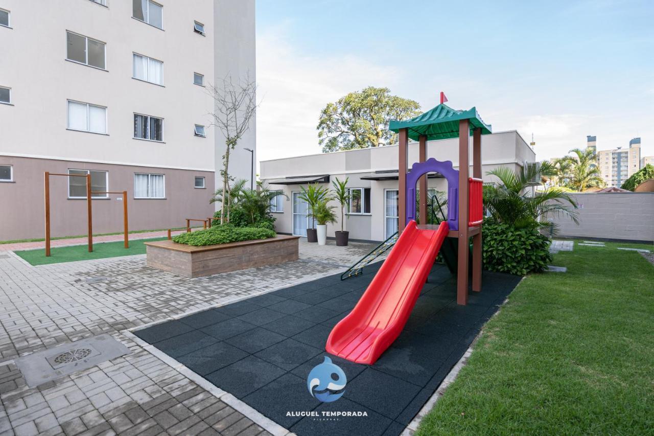 Apartamento Com Vista Mar, Ar-Condicionado, Wi-Fi Condominio Com Piscina, Quadra De Esportes Playground Infantil A 15 Minutos Do Beto Carreiro Пісаррас Екстер'єр фото